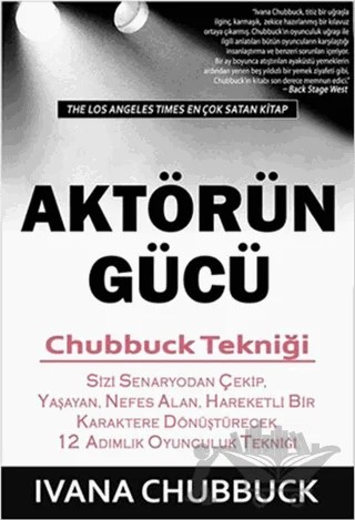 Aktörün Gücü – Ivana Chubbuck – Tilki Kitap kitap kapağı