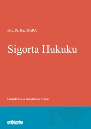Sigorta Hukuku – Hacı Kara – On İki Levha Yayınları kitap kapağı