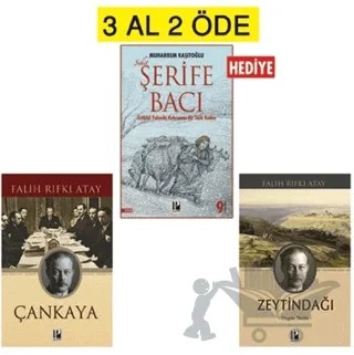 Zeytindağı - Çankaya - Şerife Bacı Seti 3 Al 2 Öde (1 Kitap Hediye) – Falih Rıfkı Atay – Pozitif Yayınları kitap kapağı