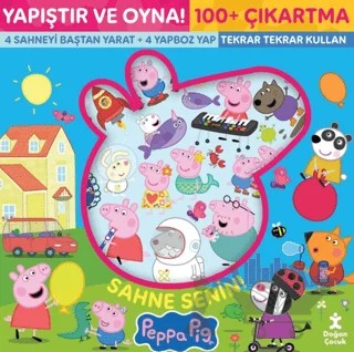 Yapıştır ve Oyna! Sahne Senin! Peppa Pig – Kolektif – Doğan Çocuk kitap kapağı