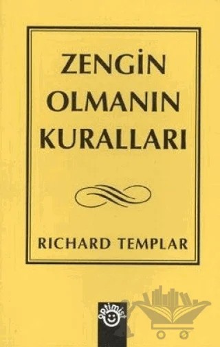 Zengin Olmanın Kuralları – Richard Templar – Optimist Kitap kitap kapağı