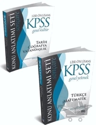 2020 Son Çare KPSS Lise Ön Lisans Genel Kültür Genel Yetenek Konu Anlatım (2 Kitap Takım) – Kolektif – Nobel Sınav Yayınları kitap kapağı