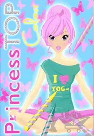 Princess Top Colour (Mavi) – Kolektif – Çiçek Yayıncılık kitap kapağı