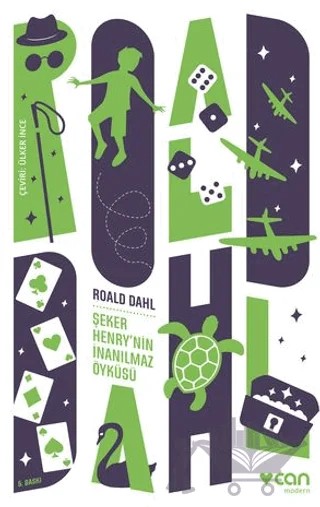 Şeker Henry’nin İnanılmaz Öyküsü – Roald Dahl – Can Yayınları kitap kapağı