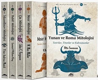 Maya Mitolojik Kitaplar Seti (5 Kitap Takım) – John C. Ferguson, Leonard William King, Otto Seemann, Peter Andreas Munch, W. Max Müller – Maya Kitap kitap kapağı
