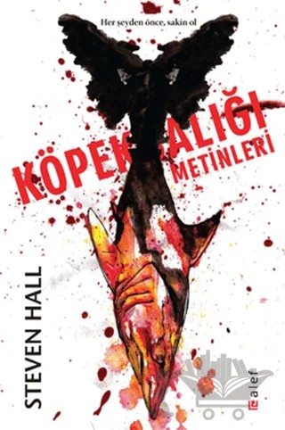Köpekbalığı Metinleri – Steven Hall – Alef Yayınevi kitap kapağı