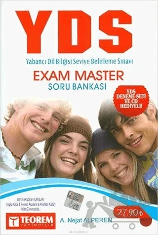 YDS Exam Master Soru Bankası – Nejat Alperen – Teorem Yayıncılık kitap kapağı