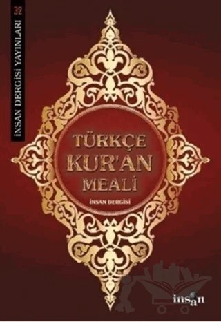 Türkçe Kur'an Meali – Kolektif – İnsan Dergisi Yayınları kitap kapağı