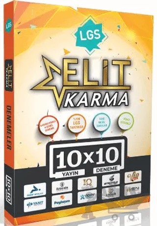LGS Elit Karma 10 x 10 Deneme – Kollektif – Paraf Yayınları kitap kapağı