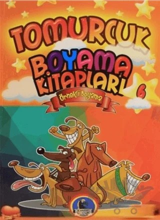 Tomurcuk Boyama Kitapları - 6 – Kolektif – Karatay Çocuk kitap kapağı