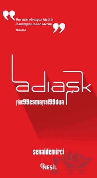 Adı Aşk – Senai Demirci – Nesil Yayınları kitap kapağı