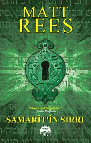 Samaritin Sırrı – Matt Rees – Martı Yayınları kitap kapağı