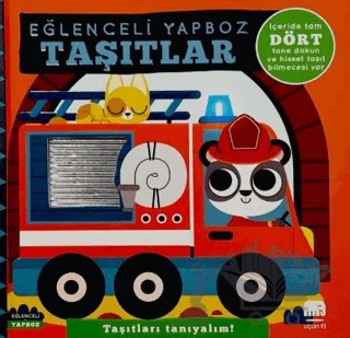 Eğlenceli Yapboz Taşıtlar – Kollektif – Uçan Fil Yayınları kitap kapağı