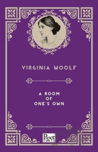 A Room Af One's Own – Virginia Woolf – Paper Books kitap kapağı