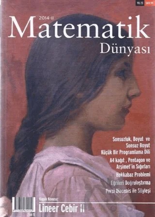 Matematik Dünyası Dergisi Sayı:99 Yıl:2014 - II – Kollektif – Nesin Yayınevi kitap kapağı