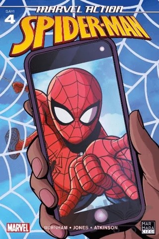 Marvel Action Spider-Man 4 – Delilah S. Dawson – Marmara Çizgi kitap kapağı