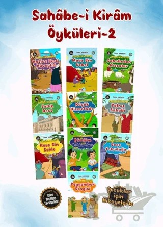 Sahabe-i Kiram Öyküleri - 2 (10 Kitap Takım) – Aksa Çocuk kitap kapağı