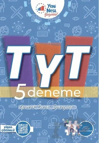 Yeni Nesil Yks Tyt 5 Deneme Sınavı Video Çözümlü – Kolektif – Yeni Nesil Yayınevi kitap kapağı
