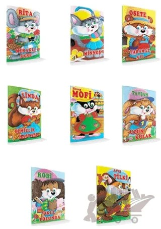 Hophop Masallar Dizisi (8 Kitap Takım) – Kolektif – Damla Yayınevi kitap kapağı