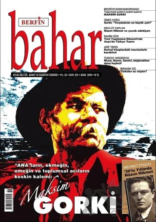 Berfin Bahar Aylık Kültür Sanat ve Edebiyat Dergisi Sayı: 251 Ocak 2019 – Berfin Bahar Dergisi kitap kapağı