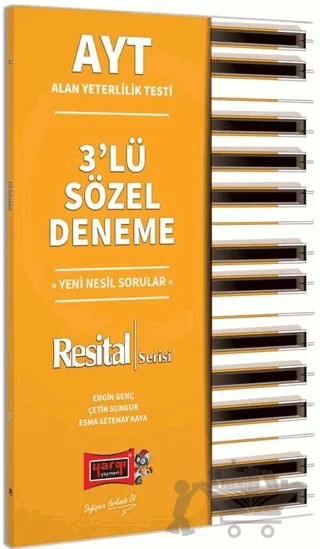 AYT Resital Serisi 3′lü Sözel Deneme – Kolektif – Yargı Yayınevi kitap kapağı
