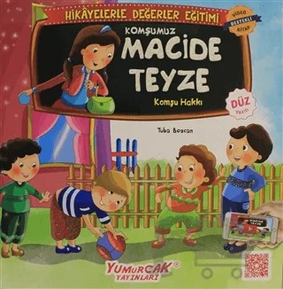 Komşumuz Macide Teyze – Tuba Bozcan – Yumurcak Yayınları kitap kapağı