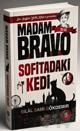 Madam Bravo Sofitadaki Kedi – Bilal Sami Gökdemir – Pera Basım Yayıncılık kitap kapağı