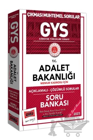 Yargı Yayınları 2023 Adalet Bakanlığı GYS Memur Kadrosu İçin Açıklamalı Çözümlü Soru Bankası – Kolektif – Yargı Yayınevi kitap kapağı