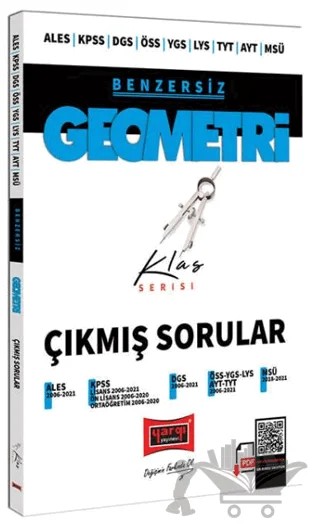 ALES KPSS DGS ÖSS YGS LYS TYT AYT MSÜ Benzersiz Geometri Çıkmış Sorular – Kolektif – Yargı Yayınevi kitap kapağı