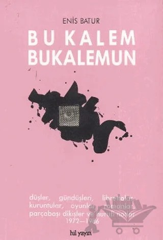 Bu Kalem Bukalemun – Enis Batur – Hil Yayınları kitap kapağı