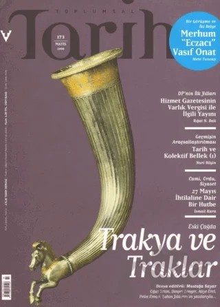 Toplumsal Tarih Dergisi Sayı: 173 – Tarih Vakfı Yurt Yayınları - Toplumsal Tarih Dergisi kitap kapağı