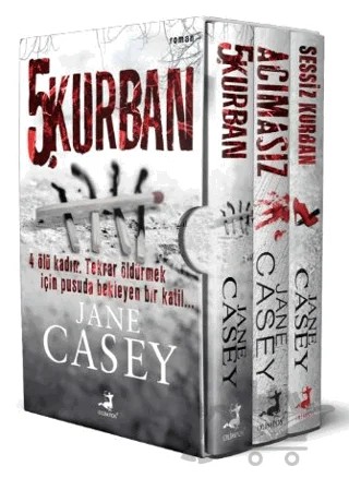 Jane Casey Maeve Kerrigan Serisi 1 - Kutulu Set – Jane Casey – Olimpos Yayınları kitap kapağı