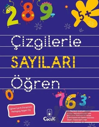Çizgilerle Sayıları Öğren – Kolektif – Floki Çocuk kitap kapağı