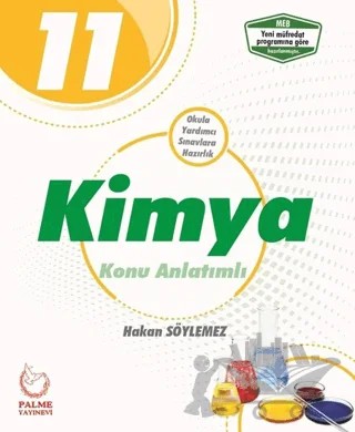 Palme 11. Sınıf Kimya Konu Anlatımlı – Hakan Söylemez – Palme Yayınları kitap kapağı