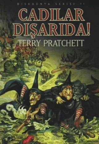 Cadılar Dışarıda! Diskdünya Serisi 11 – Terry Pratchett – İthaki Yayınları kitap kapağı