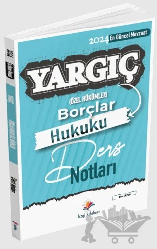 Yargıç Hakimlik ve HMGS Borçlar Özel Hükümler Hukuku Ders Notları – Eren Demir – Dizgi Kitap kitap kapağı