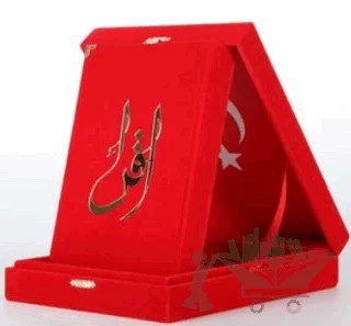 Kuranı Kerim Orta Boy Kadife Kutulu Kırmızı – Kolektif – Türkiye Diyanet Vakfı Yayınları kitap kapağı