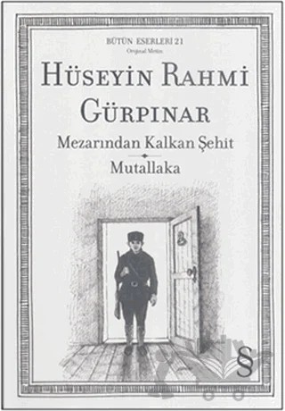 Mezarından Kalkan Şehit - Mutallaka – Hüseyin Rahmi Gürpınar – Everest Yayınları kitap kapağı