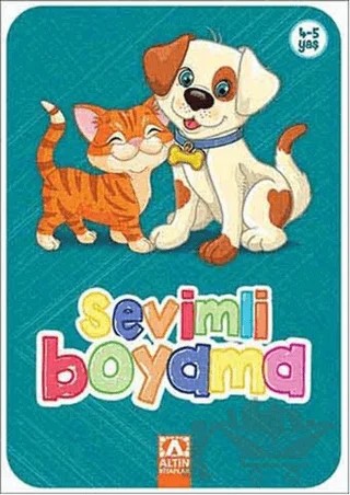 Sevimli Boyama (Turkuaz) – Kolektif – Altın Kitaplar kitap kapağı