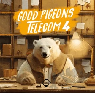 Good Pigeons Telecom 4 – Mehmet Çelik – Buzdağı Yayınevi kitap kapağı