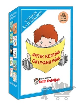 Artık Kendim Okuyabilirim (İlk Okuma Seti - 10 Kitap) – Fatih Erdoğan – Mavibulut Yayınları kitap kapağı