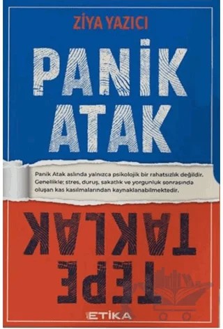Panik Atak Tepetaklak – Ziya Yazıcı – Etika Yayınevi kitap kapağı