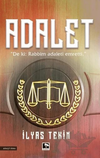 Adalet – İlyas Tekin – Çınaraltı Yayınları kitap kapağı