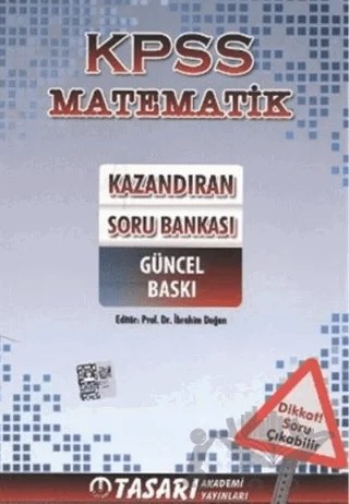 KPSS Matematik Kazandıran Soru Bankası – İbrahim Doğan – Tasarı Eğitim Yayınları kitap kapağı