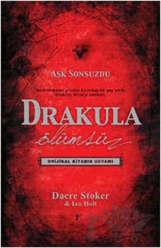 Drakula - Ölümsüz – Dacre Stoker, Ian Holt – Artemis Yayınları kitap kapağı