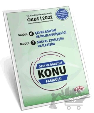 Uzman ve Başöğretmen Modül 6 Çevre Eğitimi ve İklim Değişikliği - Modül 7 Sosyal Etkileşim ve İletişim Özet ve Öğretici Konu Fasikülü – Kolektif – Editör Yayınevi kitap kapağı