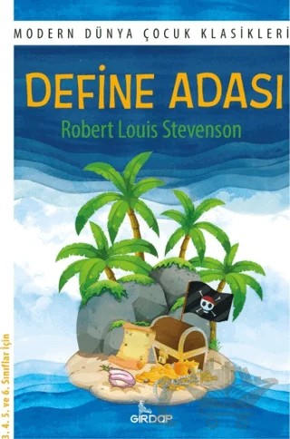 Define Adası – Robert Louıs Stevenson – Girdap Kitap kitap kapağı