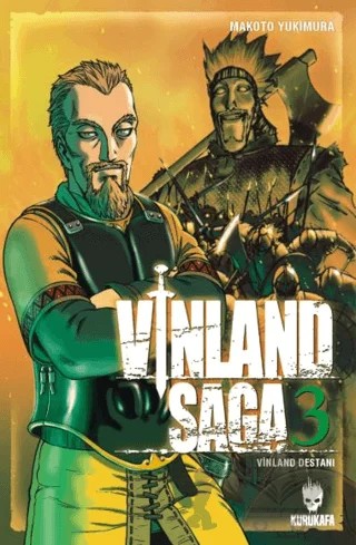 Vinland Saga - Vinland Destanı 3 – Makoto Yukimura – Kurukafa Yayınevi kitap kapağı
