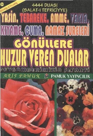 Gönüllere Huzur Veren Dualar (Yas-006) – Arif Pamuk – Pamuk Yayıncılık kitap kapağı