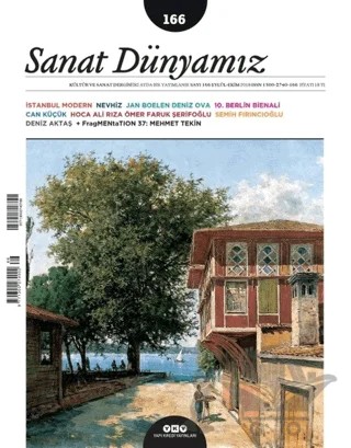 Sanat Dünyamız Sayı 166 – Yapı Kredi Yayınları kitap kapağı